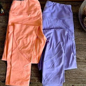 Peach butt leggings (2 for $35) or $20 each size S